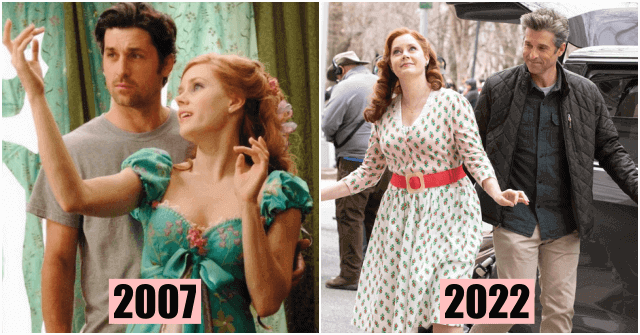 魔法にかけられてジゼル役2007年と2022年のエイミーアダムスが太ったのか比較