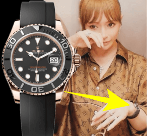 松浦会長からプレゼントされた時計